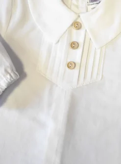 Chemise manches longues vintage petit garçon