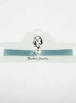 Chocker Ras du cou ruban avec strass