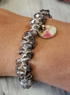 Chouchou perles christal