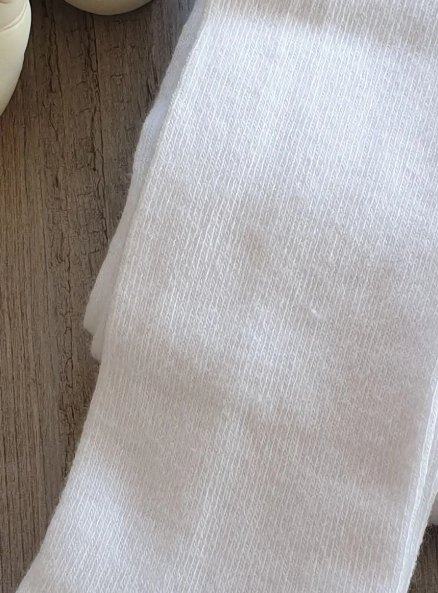 Collants épais cérémonie bébé & enfant – Blanc ou Ivoire
