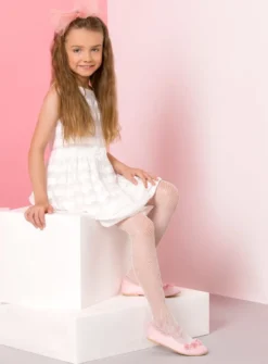 Collants résille enfant