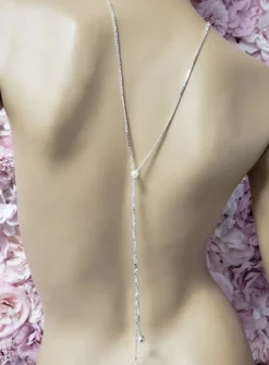Collier de dos Perles femme
