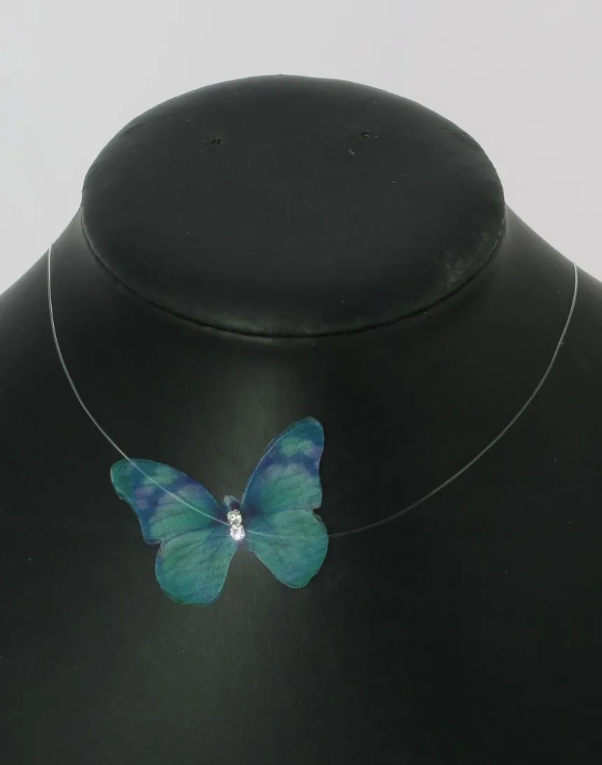 Collier papillon mariage