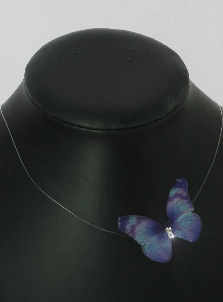 Collier papillon mariage