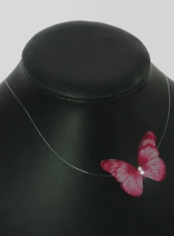 Collier papillon mariage