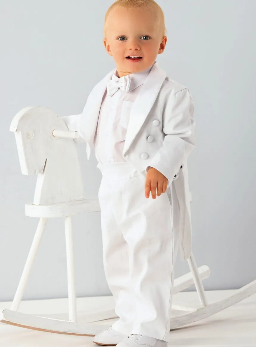 Costume baptême bébé garçon queue de pie Angelo