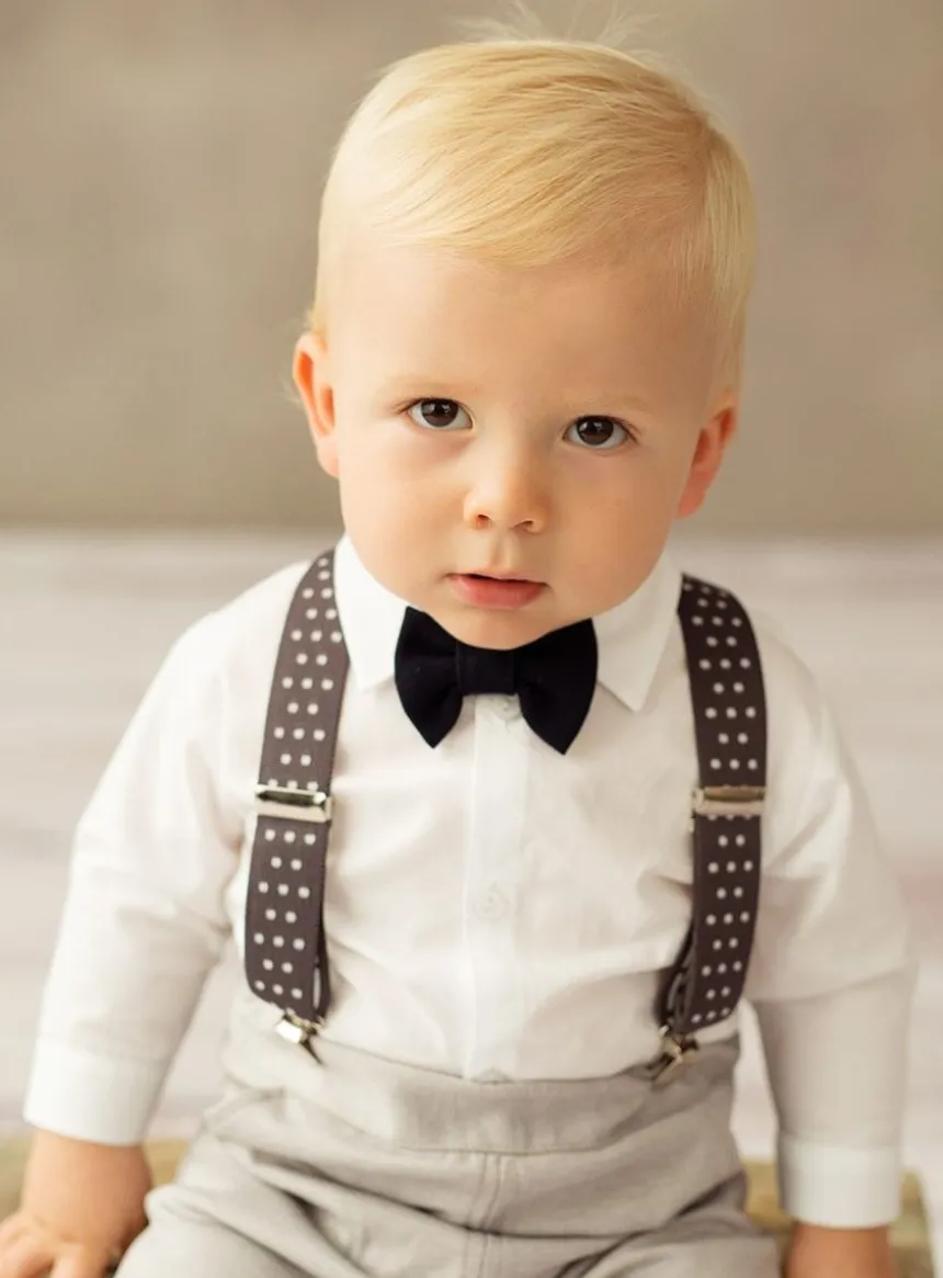 Costume bébé garçon à bretelle Thimoty