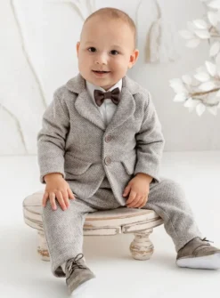 Costume bébé garçon cérémonie hiver – Collection Milan