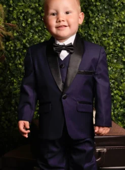 Costume bleu marine garçon Thibault version bébé