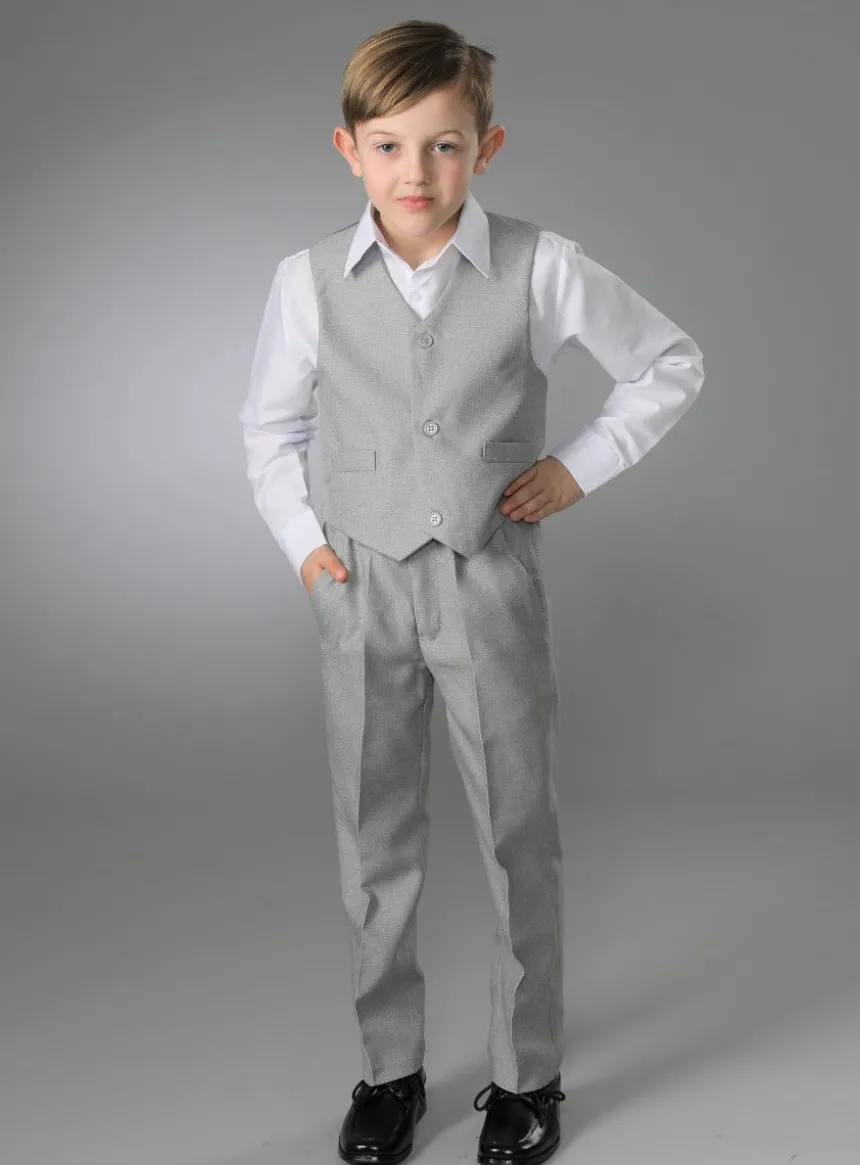 Costume garçon gris 3p. Charles
