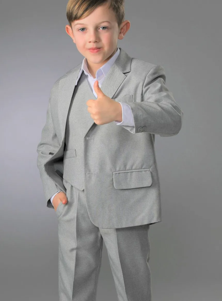 Costume garçon gris 3p. Charles