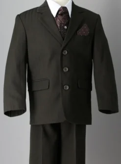 costume garçon noir, gris, marine ou gris William