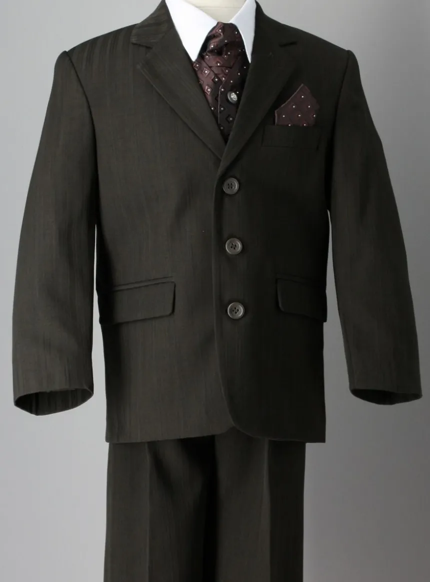 costume garçon noir, gris, marine ou gris William