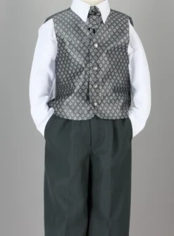 costume garçon noir, gris, marine ou gris William