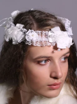 Couronne blanche pour enfant 1er prix Blanc