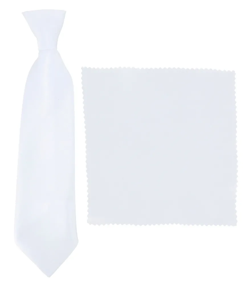 Cravate enfant bébé ado avec pochette