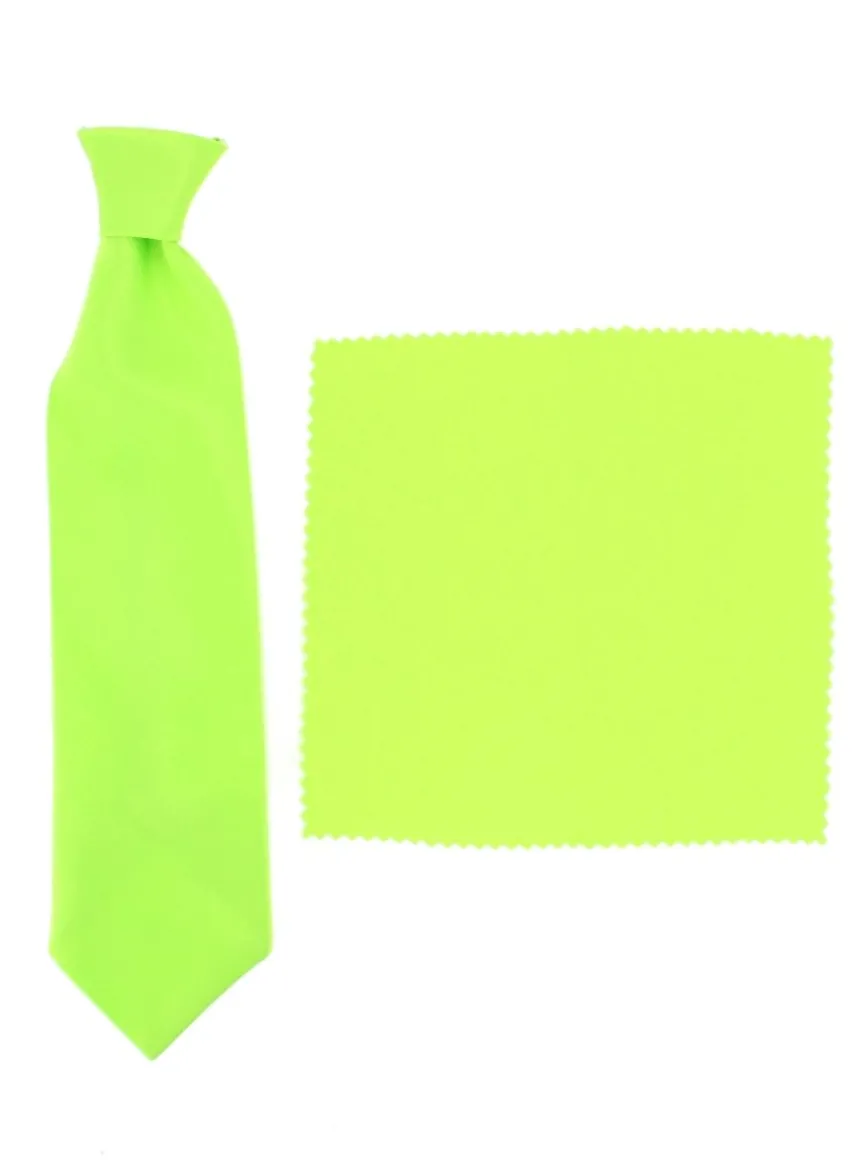 Cravate enfant bébé ado avec pochette