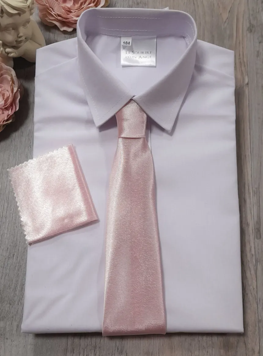 Cravate enfant bébé ado avec pochette
