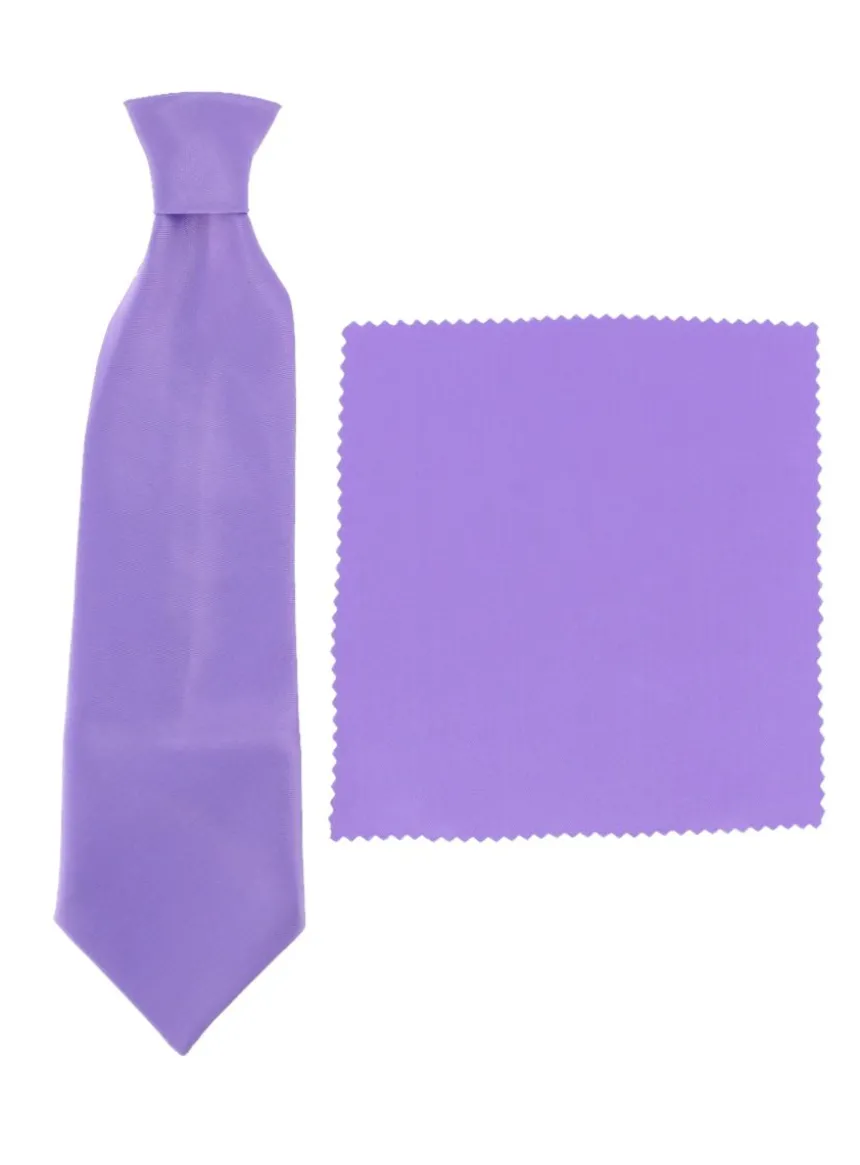 Cravate enfant bébé ado avec pochette