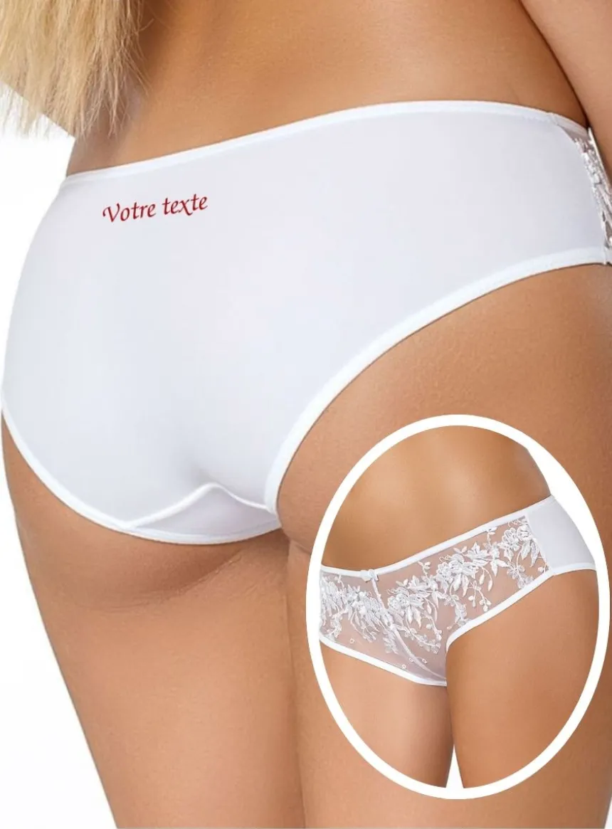 Culotte mariage broderie SARI
