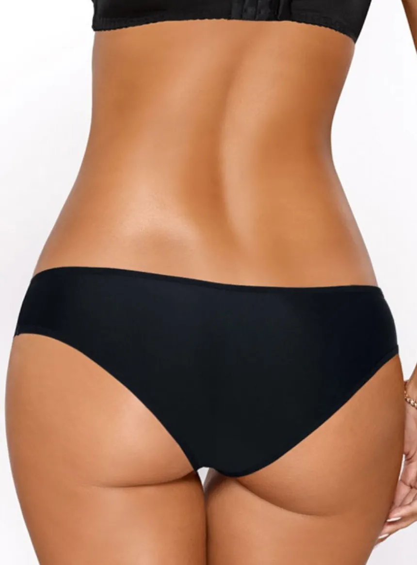 Culotte noire dentelle Mia