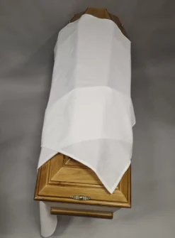 Drap mortuaire 1 pièce coton Blanc