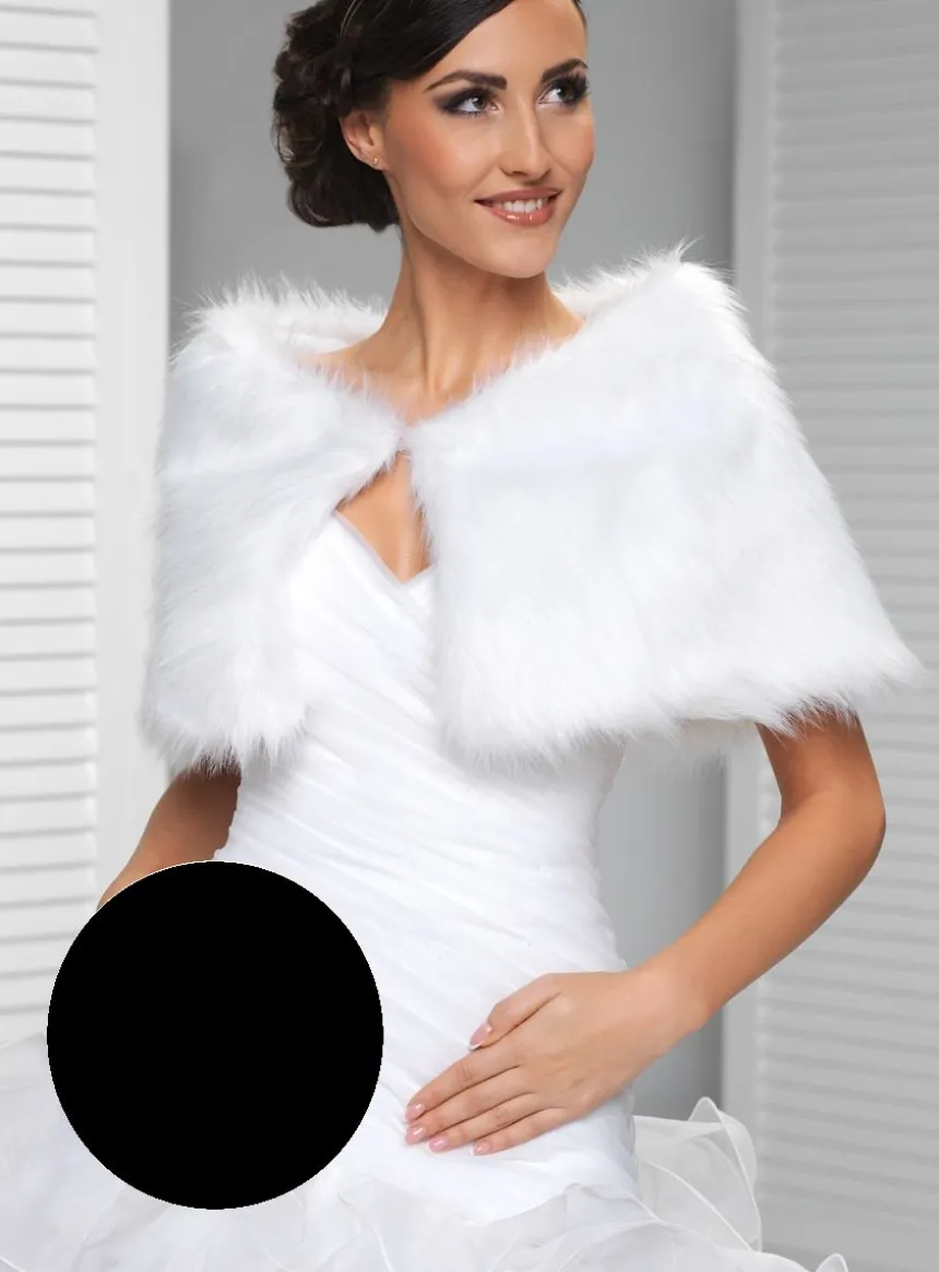 Etole cape fausse fourrure femme pas cher