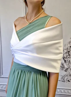 Etole de mariage femme satiné