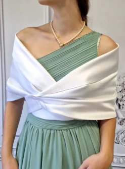 Etole de mariage femme satiné