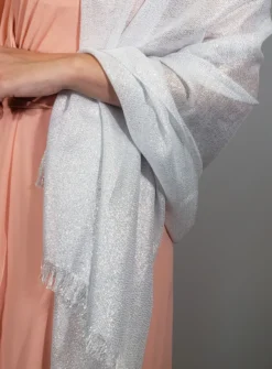 Etole mariage blanche argentée Blanc