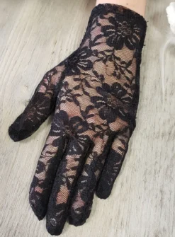 Gants Deuil femme Noir