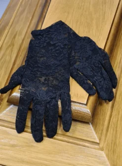 Gants Deuil femme Noir