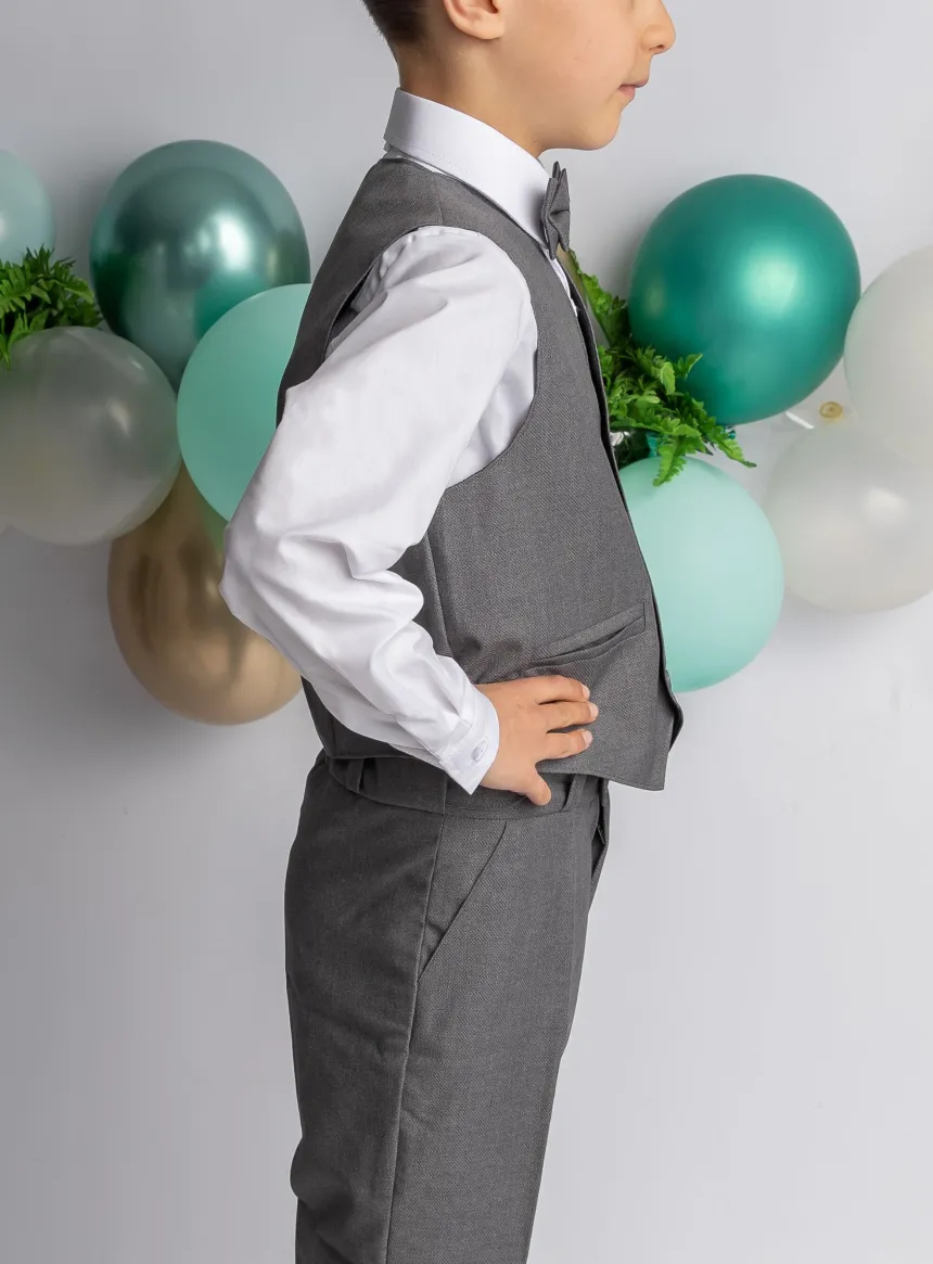 Gilet garçon Gris 1p collection Alexander