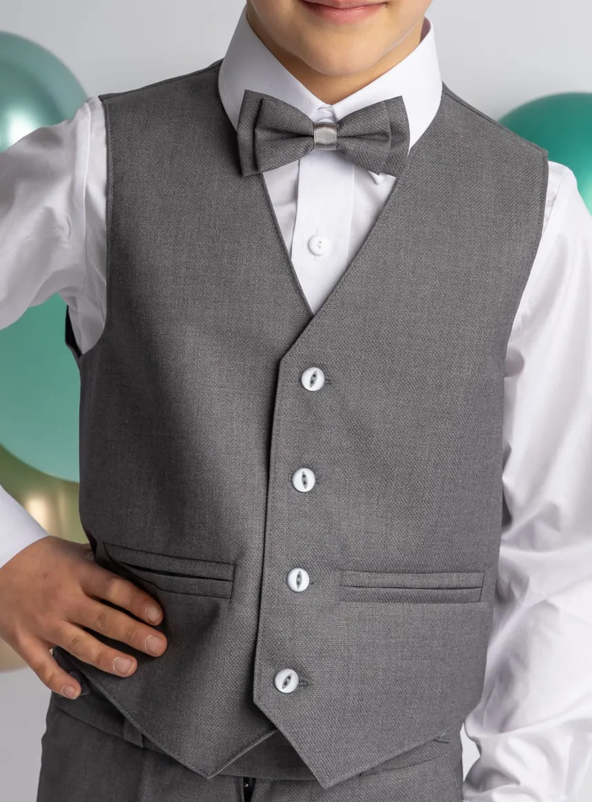 Gilet garçon Gris 1p collection Alexander