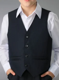 Gilet garçon Thomas bleu marine
