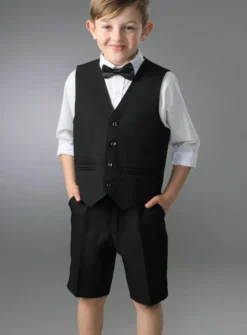 Gilet garçon Thomas Noir