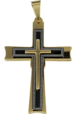 Grande croix de communion Or