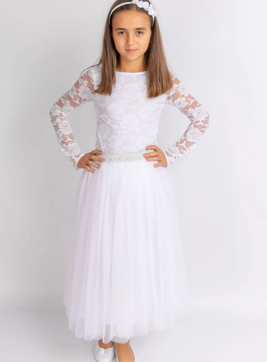 Jupe longue tutu fille