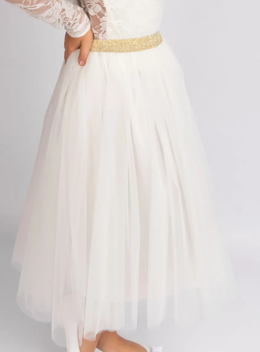 Jupe longue tutu fille
