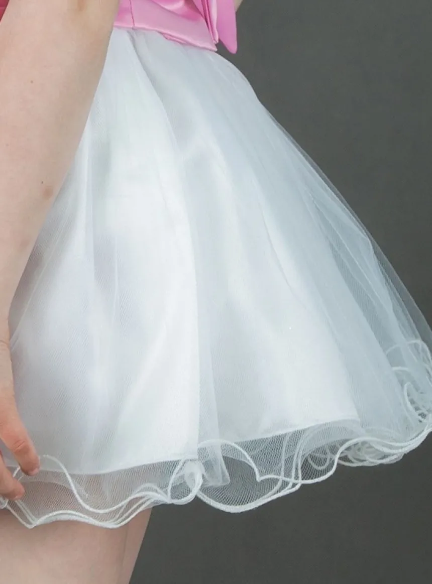 Jupe tutu fille blanche ou ivoire