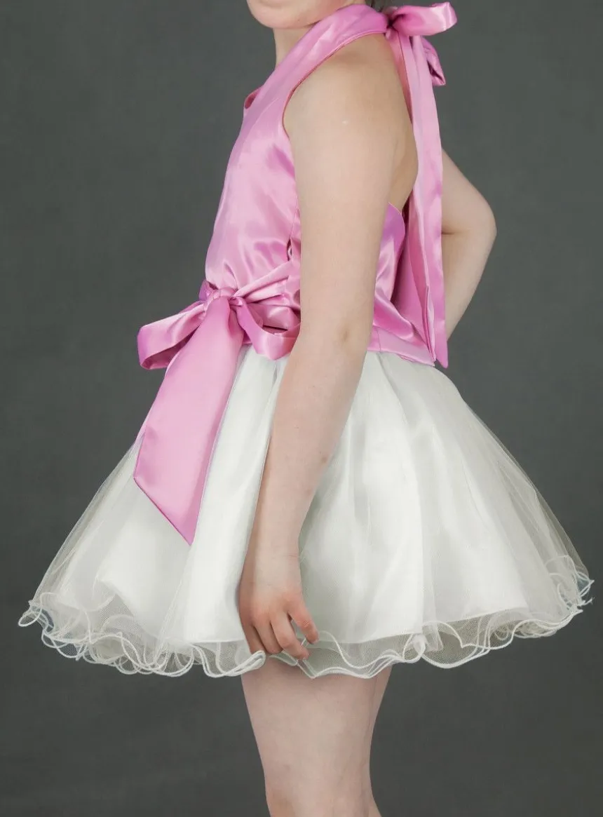 Jupe tutu fille blanche ou ivoire