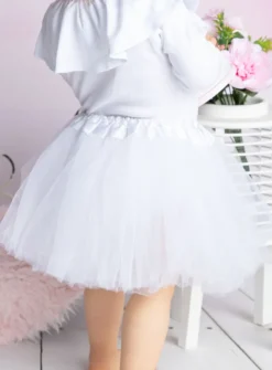 Jupe tutu fille - jupon Blanc, rose ou Rouge