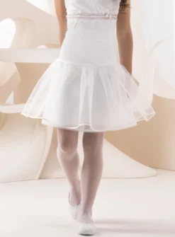 Jupon court fille avec volant