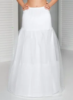 Jupon mariage évasé hanche 1 cerceau circonférence 190cm