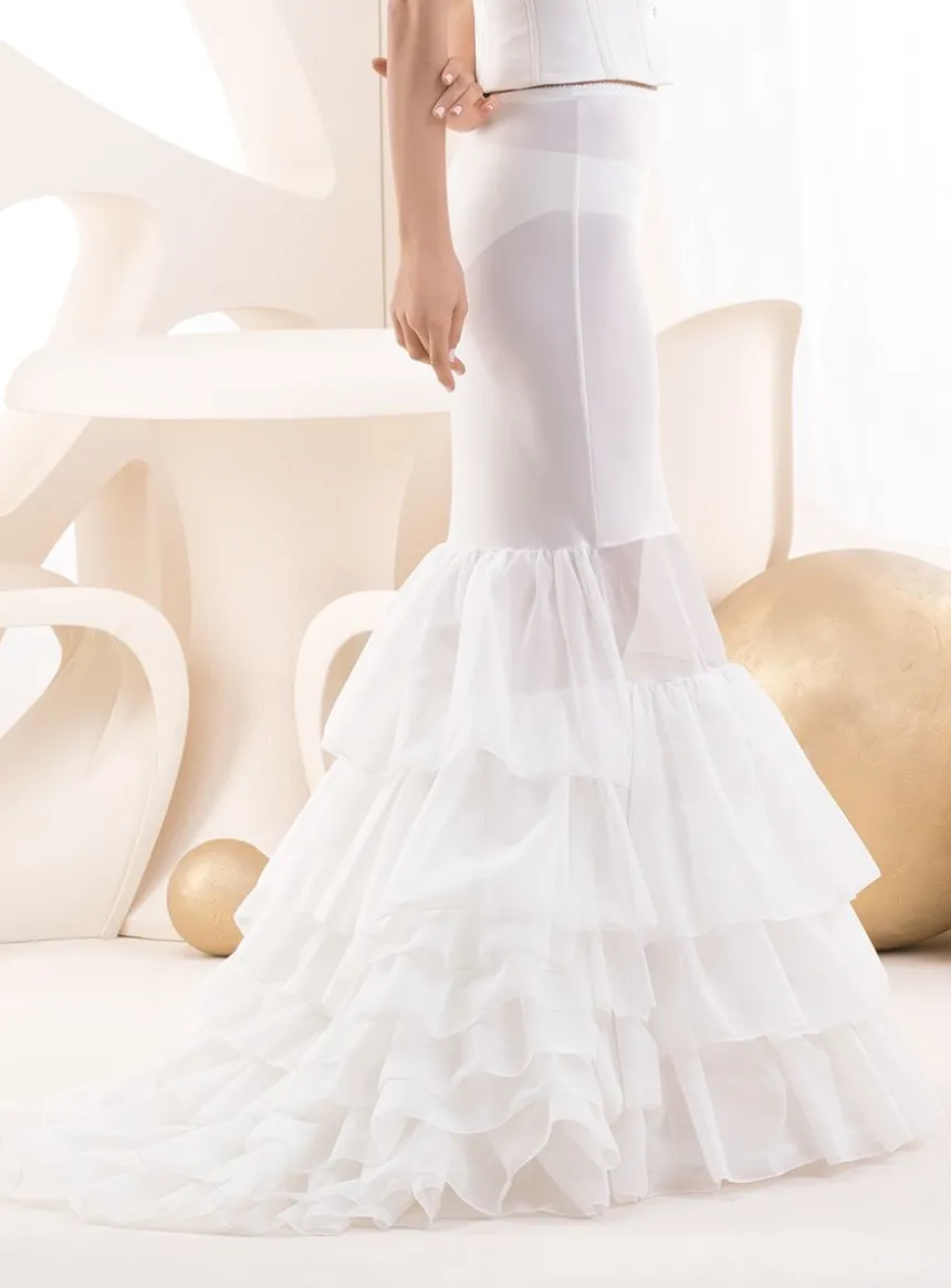 Jupon robe de mariée sirène