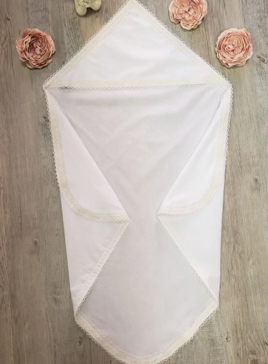 Linge lange carré galon or Joseph Blanc
