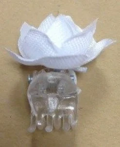 Lot de 5 petites pinces crabes Fleur