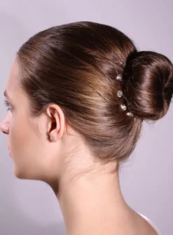 Lot de 5 pics à cheveux strass