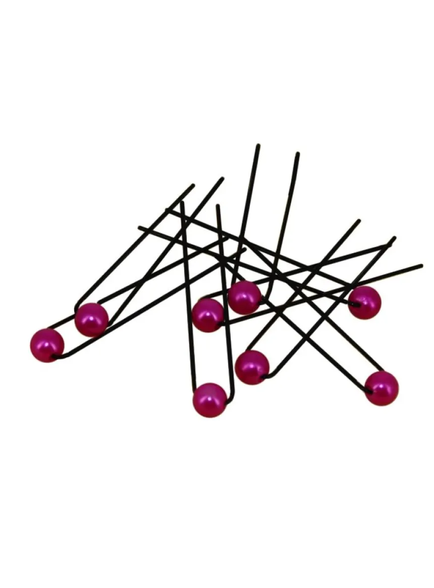 Lot de 8-10 Pics épingles à cheveux perle