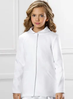 Manteau fille simple et élégant